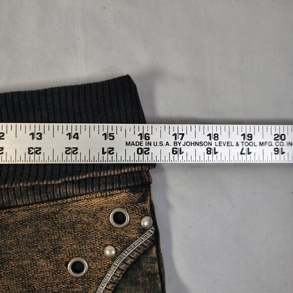 Skinny Minnie Y2K Vintage Womens Detail Skirt Size Medium Steampunk Made in USA - Picture 3 of 10